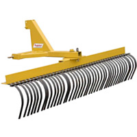 KingKutter® 5' Professional Yard Rake