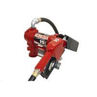 FILL-RITE® DC Transfer Pump with Hose and Automatic Nozzle, 12 Volt