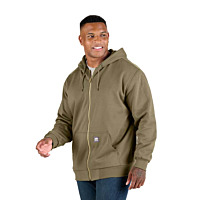Berne® Heritage Grid Fleece-Lined Full-Zip Hooded Sweatshirt