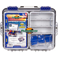 flambeau 7-tray hip roof tackle box LRG CAP 7 TRAY And the lid has deep exterior drink holders Flambeau Outdoors Flambeau Fishing Rod