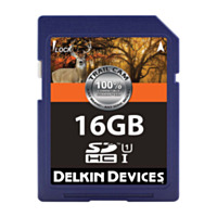 Delkin Devices Trail Cam SD Memory Card - 16 GB