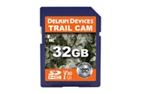 Delkin Devices Trail Cam SDHC U3/V30 32GB Memory Card, 2 pack