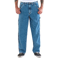 FULL BLUE Flannel Lined Carpenter Jeans