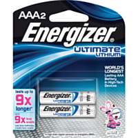 Energizer Ultimate AAA Lithium Battery (2-Pack)