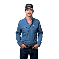 FERRELL Core - Men's Long Sleeve Snap Shirt