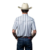 FERRELL Men's 2.0 Short Sleeve Snap Shirt