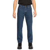 FULL BLUE 5 Pockets Regular Fit Jeans