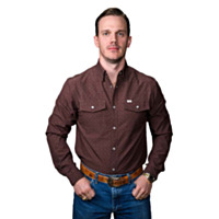 FERRELL The Collin - Men's Long Sleeve Snap Shirt
