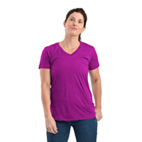 Berne Women's Performance V-Neck Short Sleeve Tee