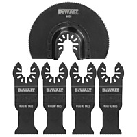 DEWALT 1-1/4" Carbide Oscillating Tool Blade For General Purpose Cutting, 5 pack