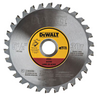 Dewalt 5 1/2" 30T Ferrous Metal Cutting 20mm Arbor