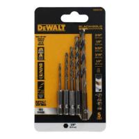 DEWALT Impact Ready Hex Shank Drill Bit Set, 5-Piece