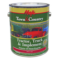 Majic Paint Town & Country Tractor, Truck & Implement Oil Base Enamel - IH Red, 1 gal.