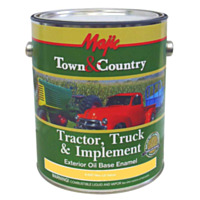 Majic Paint Town & Country Tractor, Truck & Implement Oil Base Enamel - New JD Yellow, 1 gal.