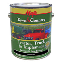 Majic Paint Town & Country Tractor, Truck & Implement Oil Base Enamel - Gloss Black, 1 gal.