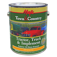 Majic Paint Town & Country Tractor, Truck & Implement Oil Base Enamel - Case Power Yellow, 1 gal.