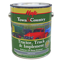 Majic Paint Town & Country Tractor, Truck & Implement Oil Base Enamel - Gray Primer, 1 gal.