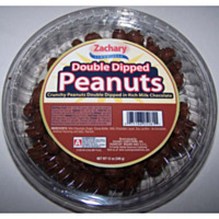Zachary Double Dipped Peanuts, 12 oz.