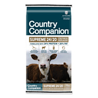 Country Companion Supreme 24/20 Calf Milk Replacer, 25 lbs.