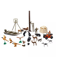 New Ray Toys Deluxe Hunting Playset