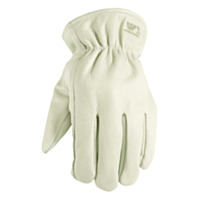 Wells Lamont® Men’s Cowhide Leather Shirred Wrist Gloves