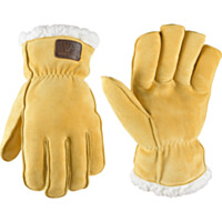Wells Lamont® Deerskin Winter Gloves, Sherpa-Lined
