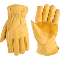 Wells Lamont® Men's Heavy Duty Cowhide Leather Work Gloves