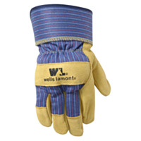 Wells Lamont Grain Pigskin Leather Palm Glove