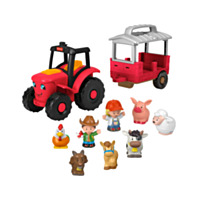 Fisher-Price Little People Caring For Animals Tractor Gift Set