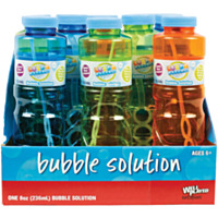 Lotsa Bubbles Bubble Solution with Wand, 8 oz. Bottle