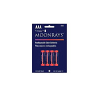 Moonrays Batteries Rechargeable Ni-Mh (AA), 4 Pack
