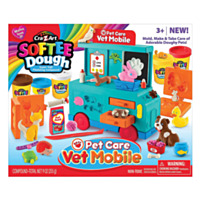 Cra-Z-Art Softee Dough Pet Care Vet Mobile Playset