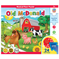 MasterPieces 24 Piece Old McDonald Sing-A-Long Sound Floor Puzzle