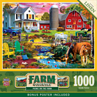 MasterPieces 1000 Piece Picnic on the Farm Puzzle