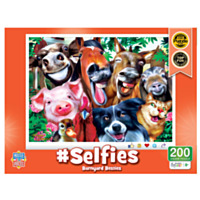 MasterPieces Kids 200 Piece #Selfies Barnyard Besties Puzzle