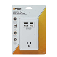 Woods 1 Outlet Wall Tap