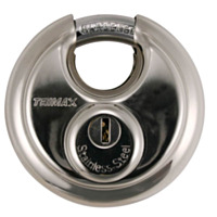 Trimax™ Stainless Steel 70mm Round Padlock