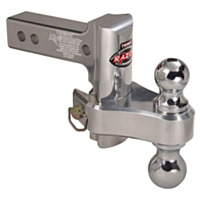 Trimax™ Razor™-RP 4" Aluminum Adjustable Drop Hitch