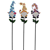 ALPINE® Solar Gnomes Stakes with Lights