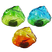 ALPINE® Solar Glass Stone Décor