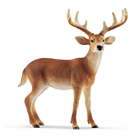 Schleich® White-Tailed Buck Toy Figurine