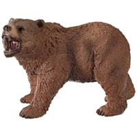 Schleich® Grizzly Bear Toy Figurine