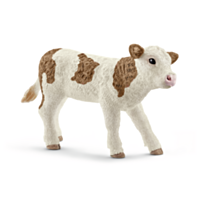 Schleich® Simmental Calf Toy Figurine