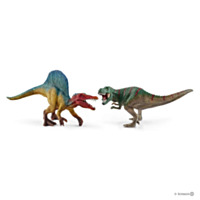 Schleich® Spinosaurus and T-Rex, Small