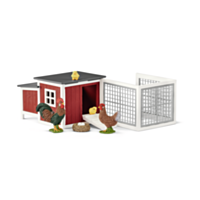 Schleich® Clucky Chicken Coop Toy Playset