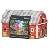 EuroGraphics Family Barn 550-Piece Puzzle