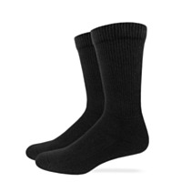 Carolina Ultimate Unisex Non-Binding Cotton Crew Socks, 2 Pack