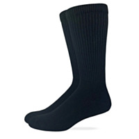 Carolina Ultimate Unisex Non-Binding Cotton Mid Calf Socks, 2 Pack