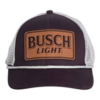 Busch Light Leather Patch Hat