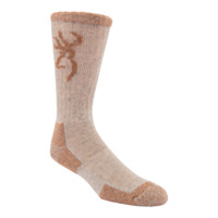 Browning Men's Popular Wool Buckmark Socks, 2 Pairs